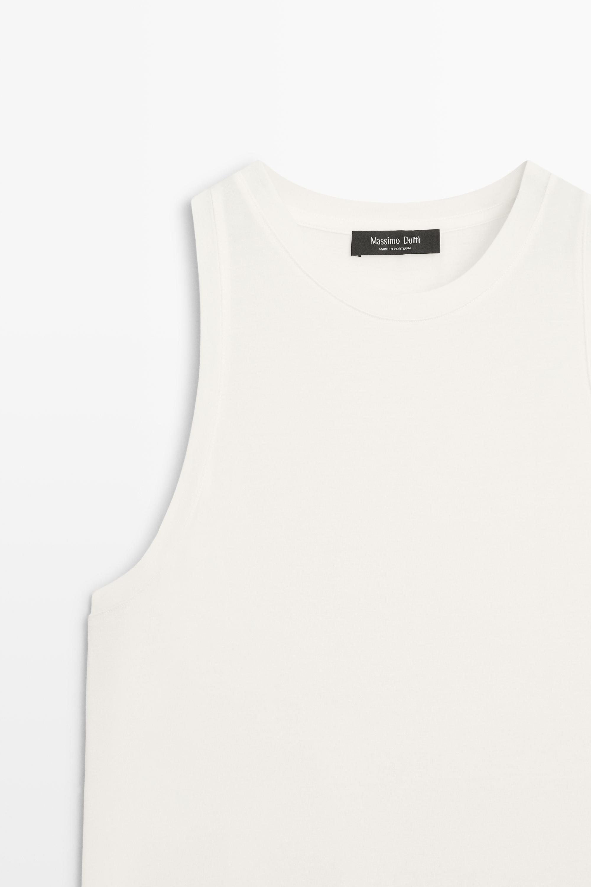 Silk blend sleeveless top - STUDIO